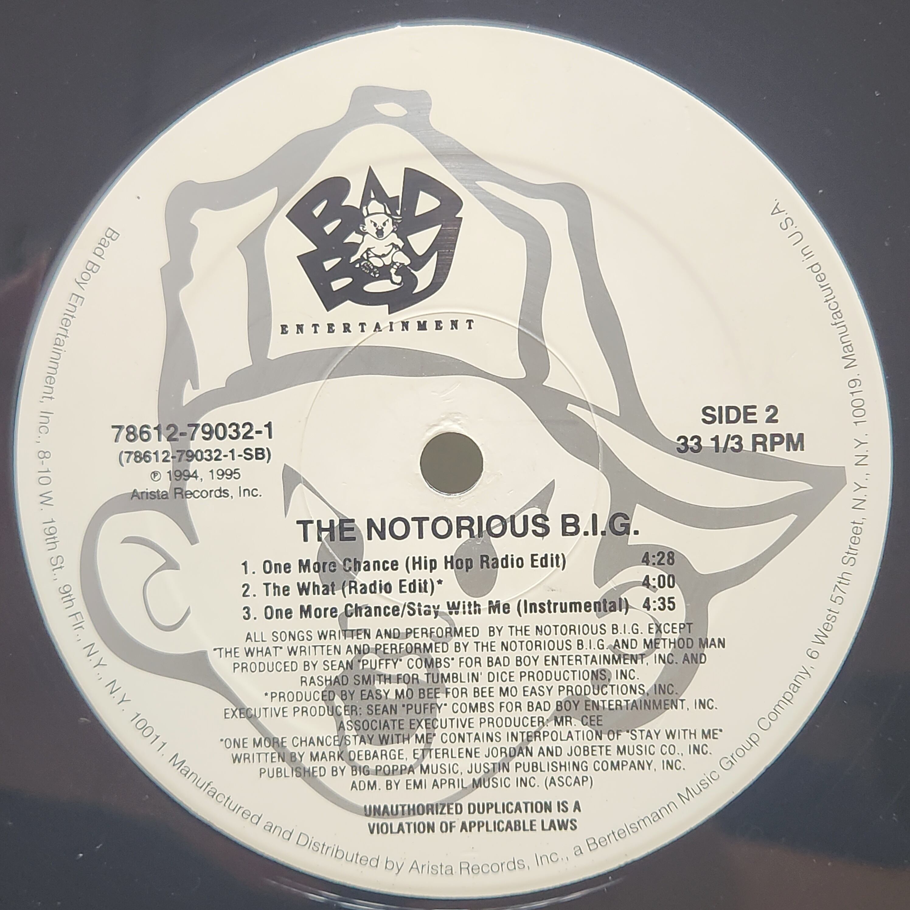 The Notorious BIG / One More Chance [78612-79032-1] - 画像4