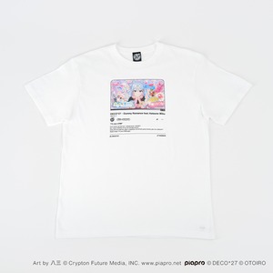 【ダミーロマンス】サムネイルTシャツ / ホワイト【予約対象商品】