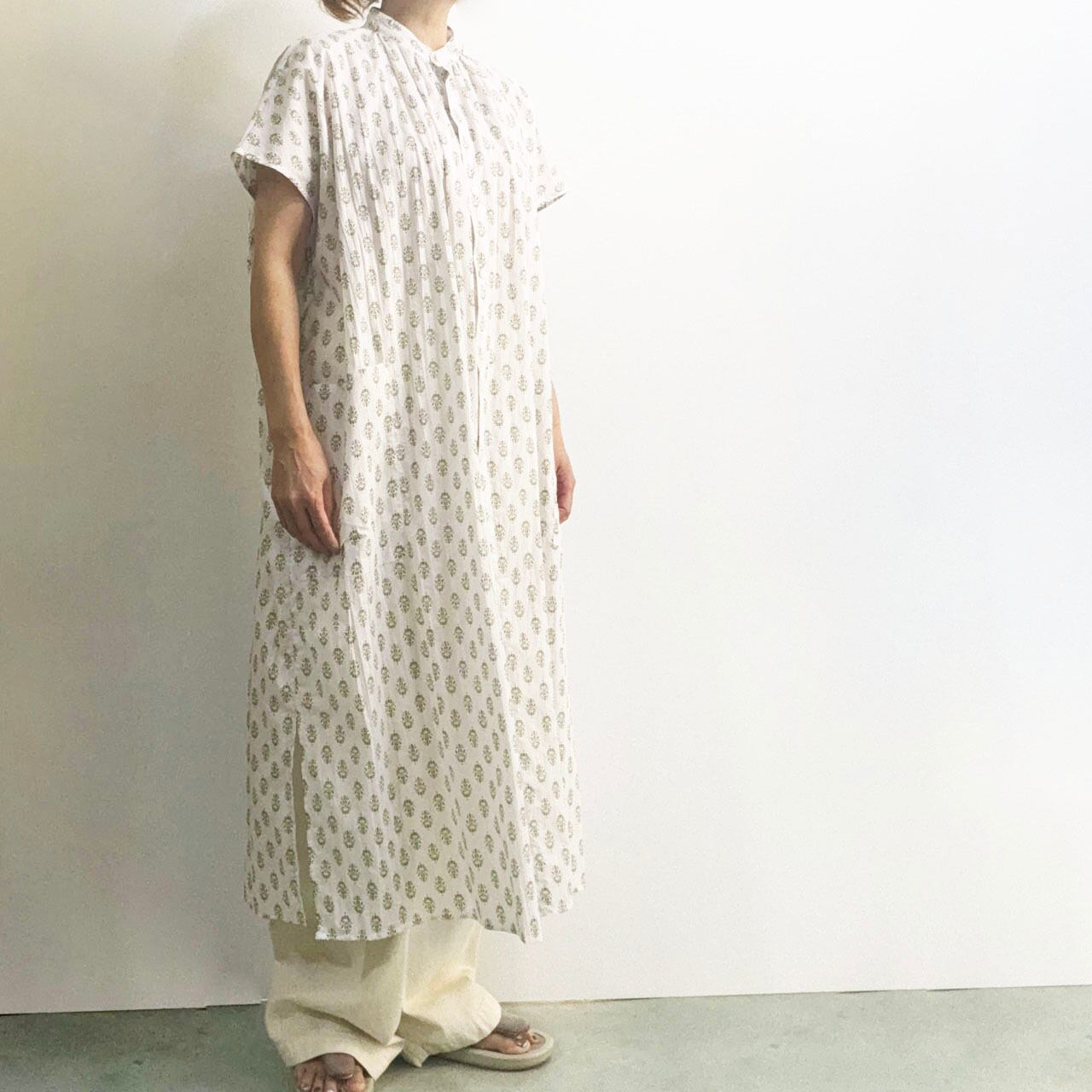 miiThaaii ミーターイー クレアワンピース リリー -SAGE GREEN-