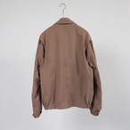1990’s~St Jhon’s Bay Faux Suede Zip-Up Blouson／M