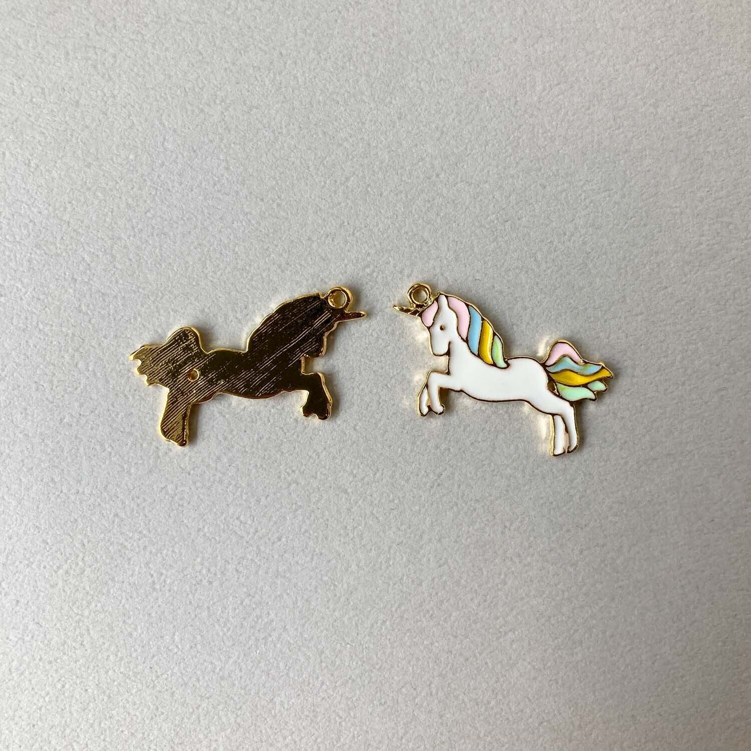 パステルユニコーンチャーム | Dua-アクセサリーパーツショップ