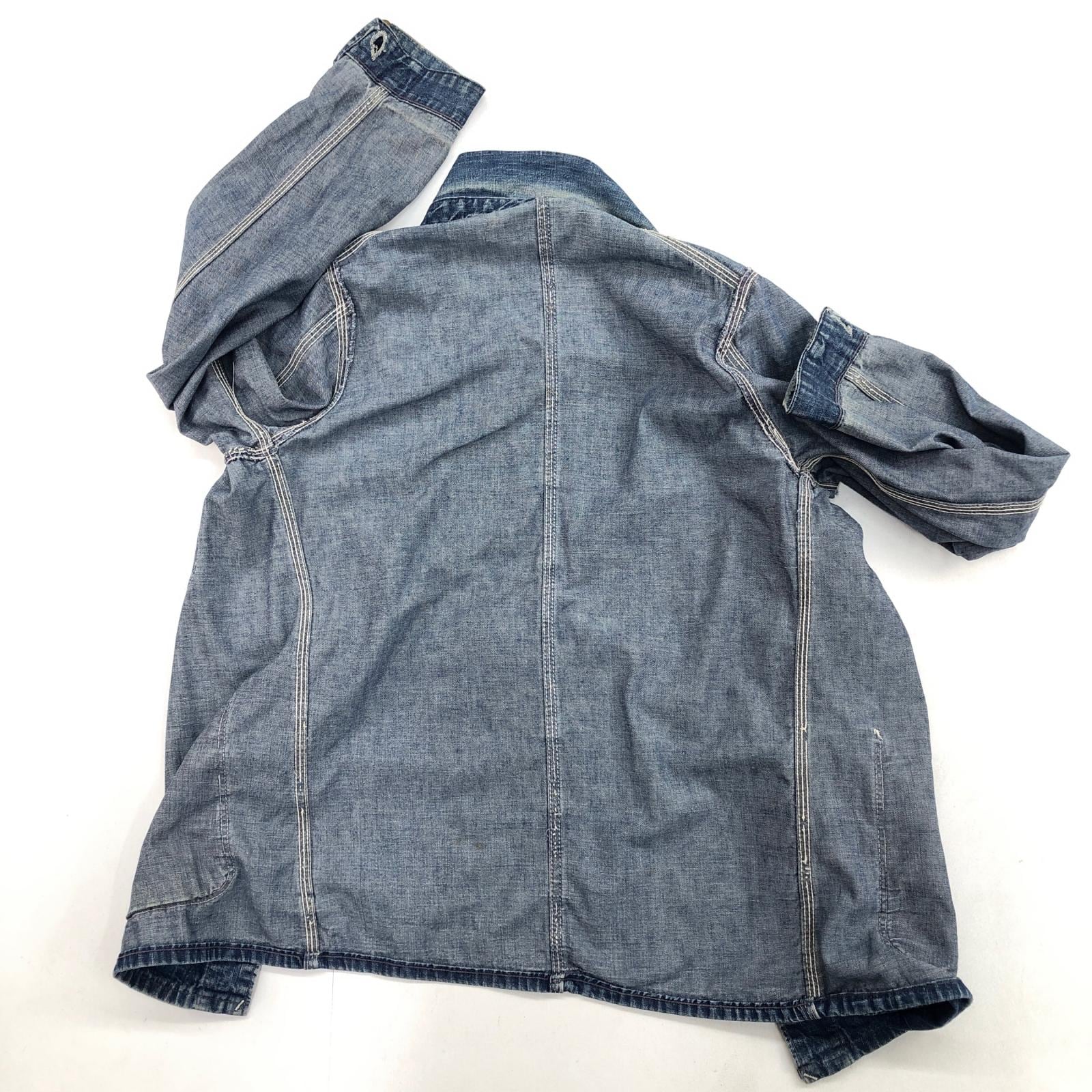 UNKNOWN 50年代あたり SANFORIZED デニムカバーオール ワーク