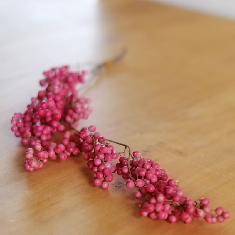 専用＊ドイツトウヒ＆ペッパーベリー  ドライフラワースワッグ ドイツトウヒ＆ペッパーベリー ドライフラワースワッグ スワッグ fu.wa