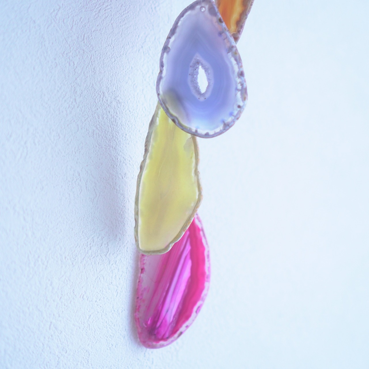 Sunset Sky 02 - アゲートヒーリングチャイム / Agate Sun Catcher Wind Chime 332