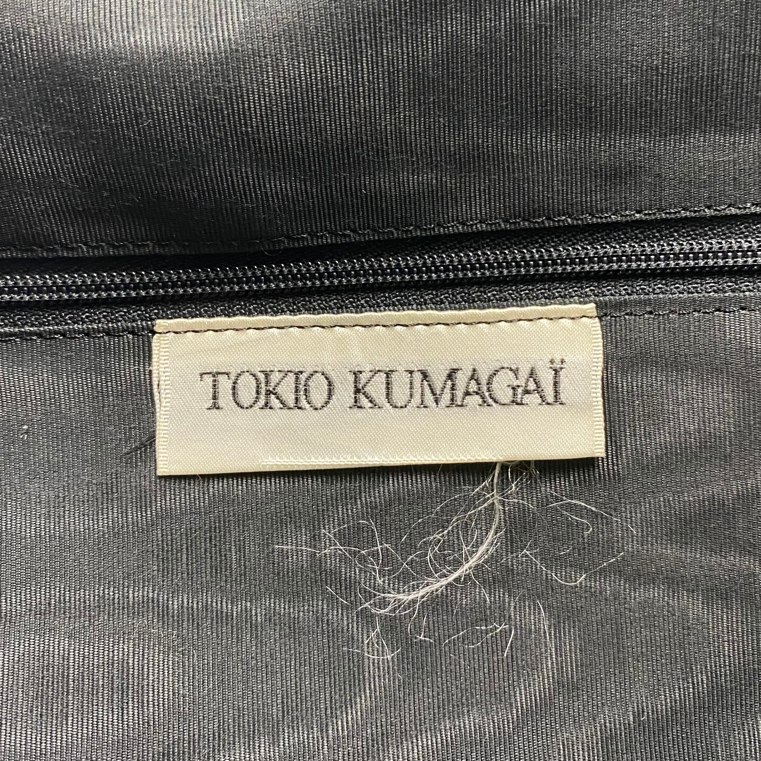 TOKIO KUMAGAI leather briefcase | NOIR ONLINE