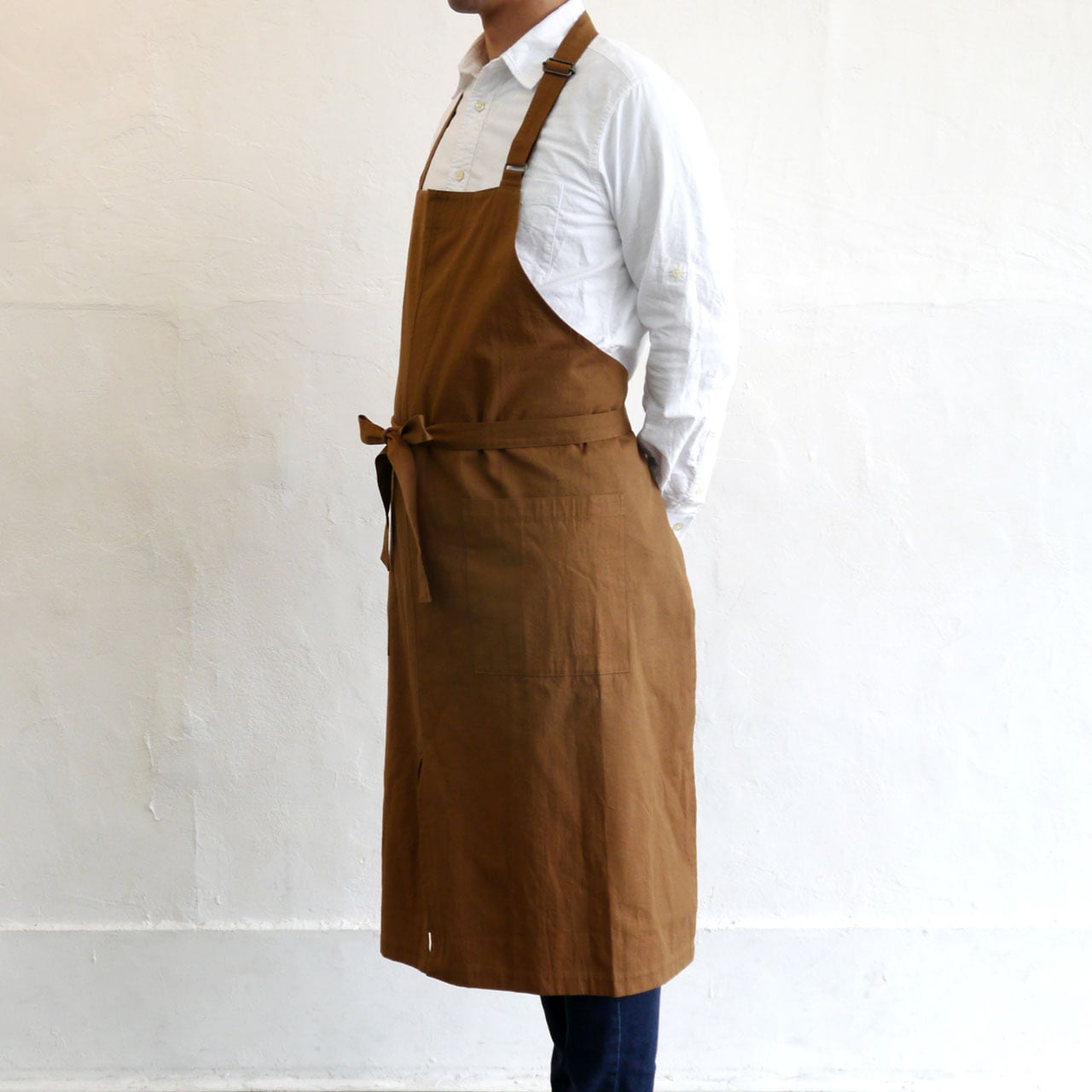 メンズエプロン フルエプロン ブラウン | ビーズワーキング