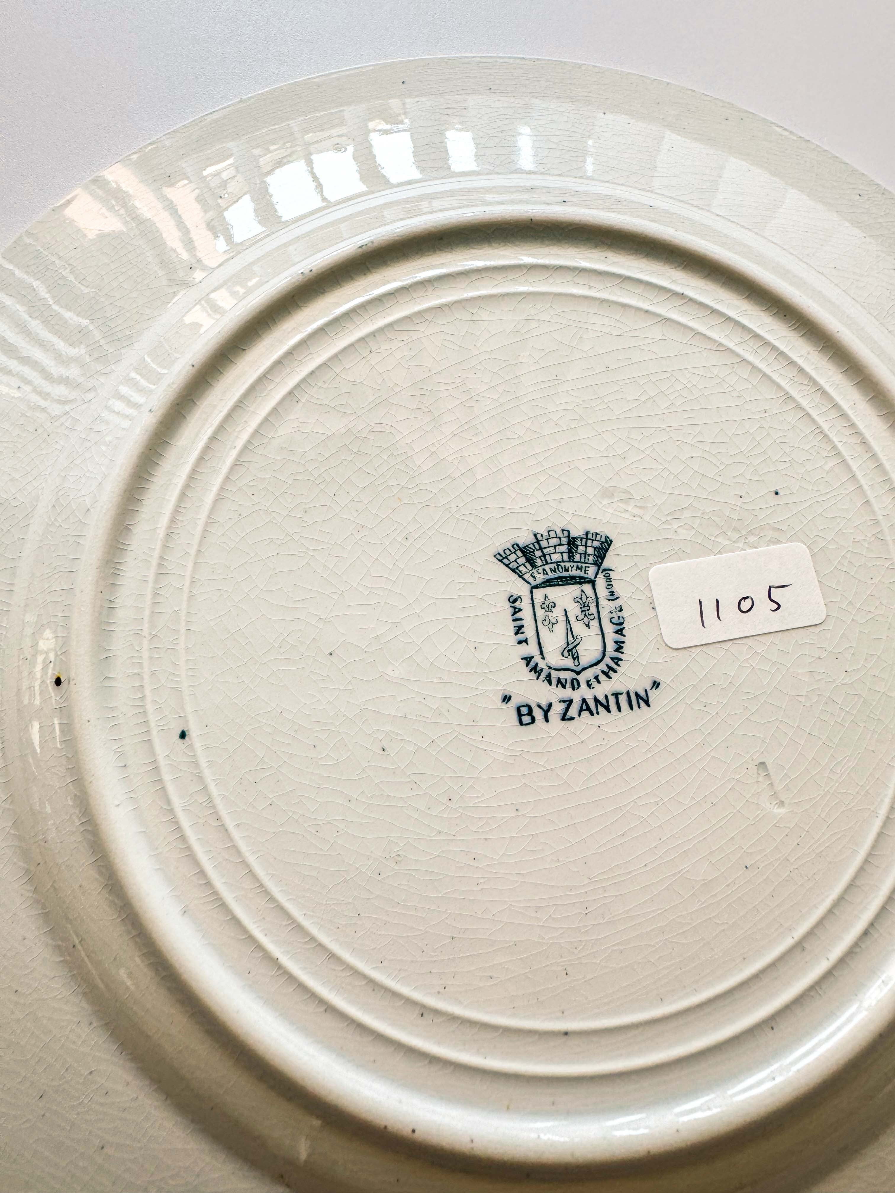Saint Amand 大皿 BYZANTIN 【公式通販】