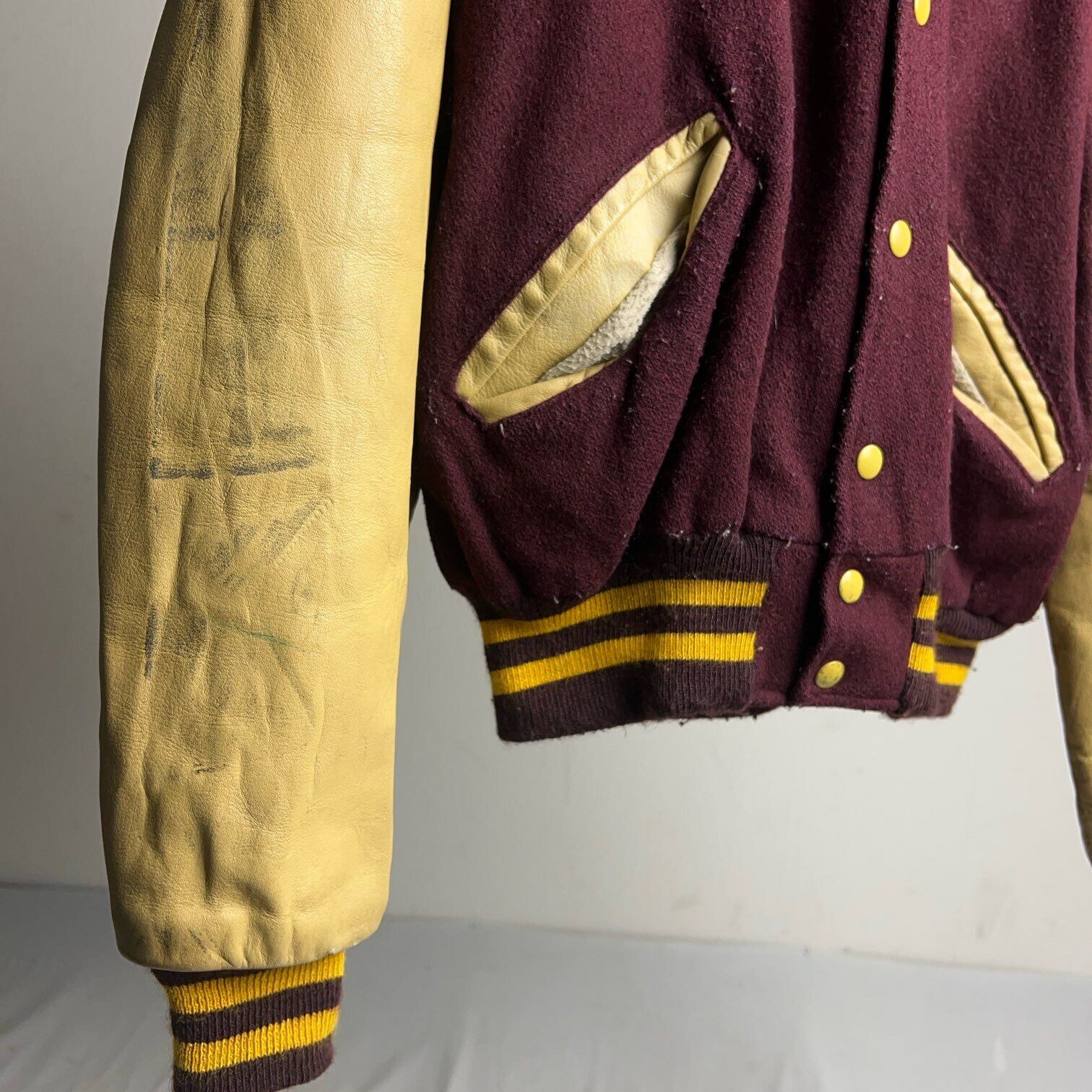 1980's EAST PEORIA RED RAIDERS AWARD JACKET 80年代 スタジャン