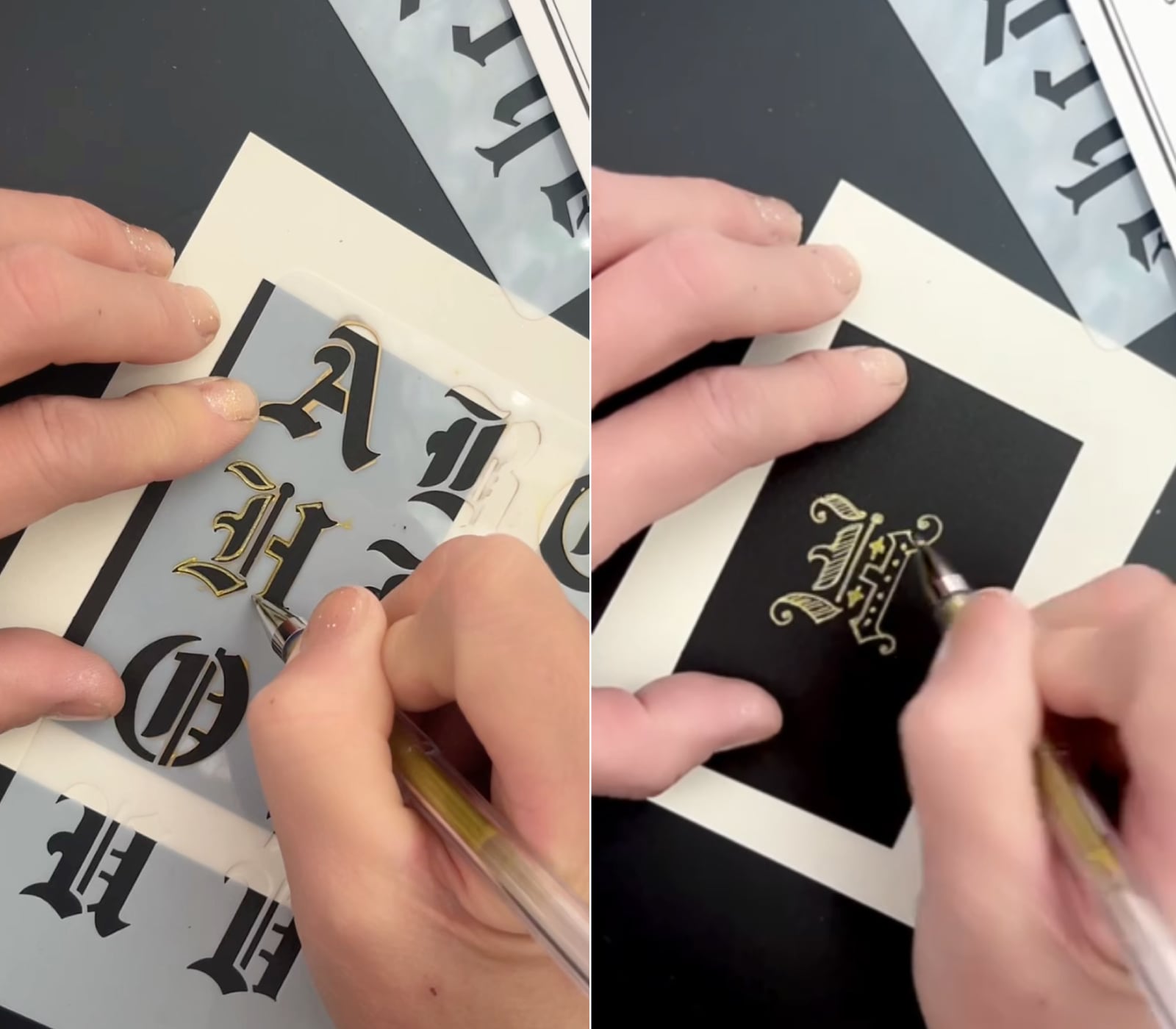 アルファベットデコレーションシート | Luteru Design<ルテルデザイン