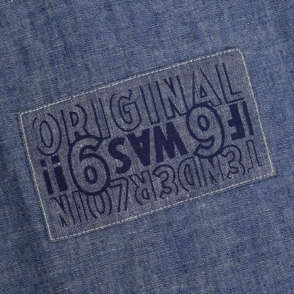 Size【L】 TENDERLOIN テンダーロイン WORK SHT B.D CHAMBRAY S/S BLUE