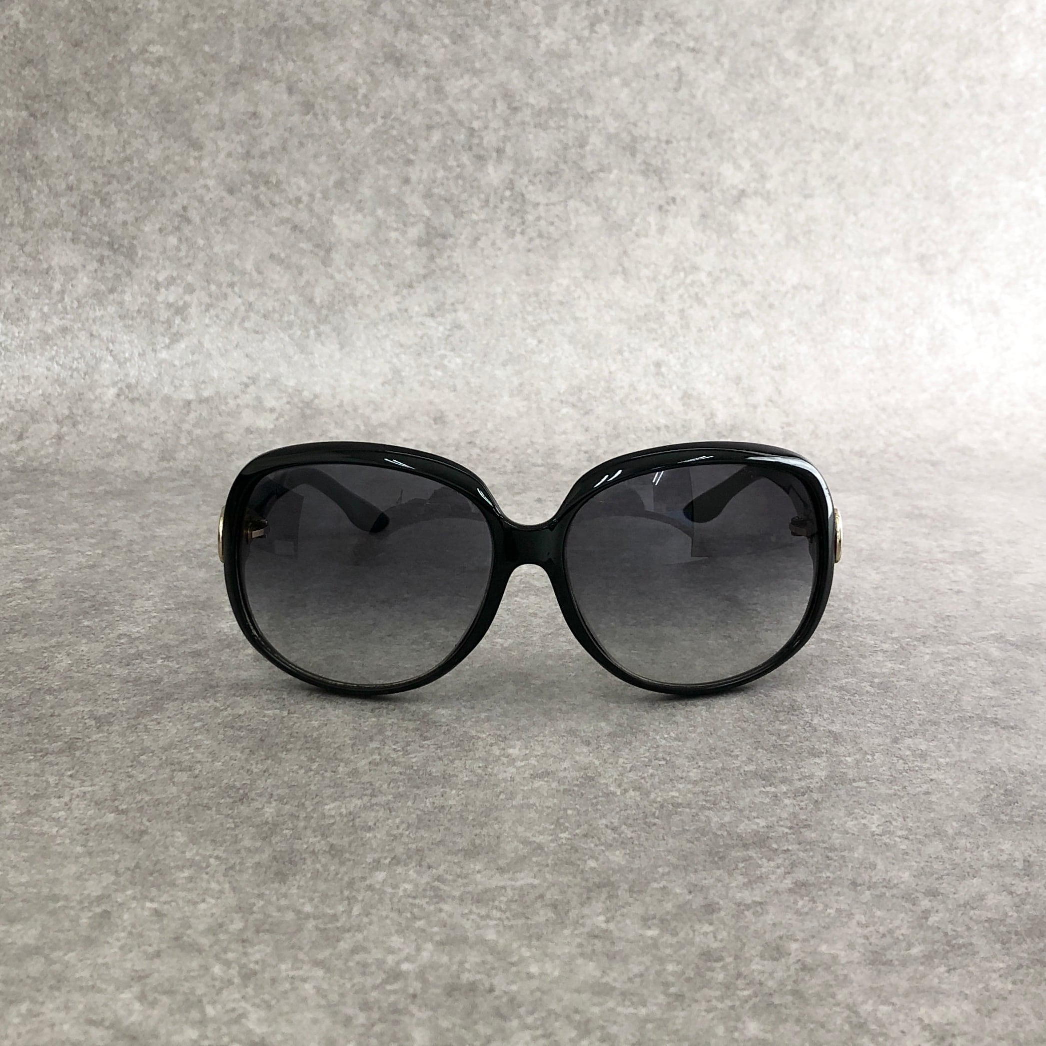 GUCCI グッチ サングラス ブラック GGロゴ vintage ヴィンテージ