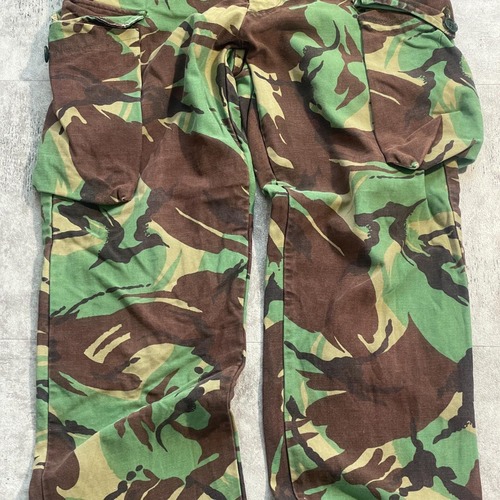 60-80s イギリス軍 実物 DPMカモ フィールドパンツ w27 詳細写真3
