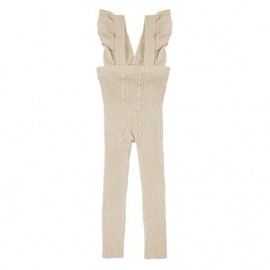 Condor Flounced suspender cotton leggings【12-24M】Linen