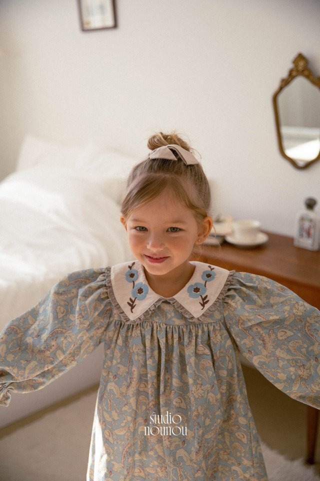 【予約商品】2025 冬 新作 STUDIO NOUNOU スタジオヌヌ 2色展開チャチャワンピース