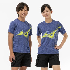 ミズノGACHI Tシャツ[ジュニア キッズ]32MAD420 吸汗速乾 抗菌防臭 防汚 半袖