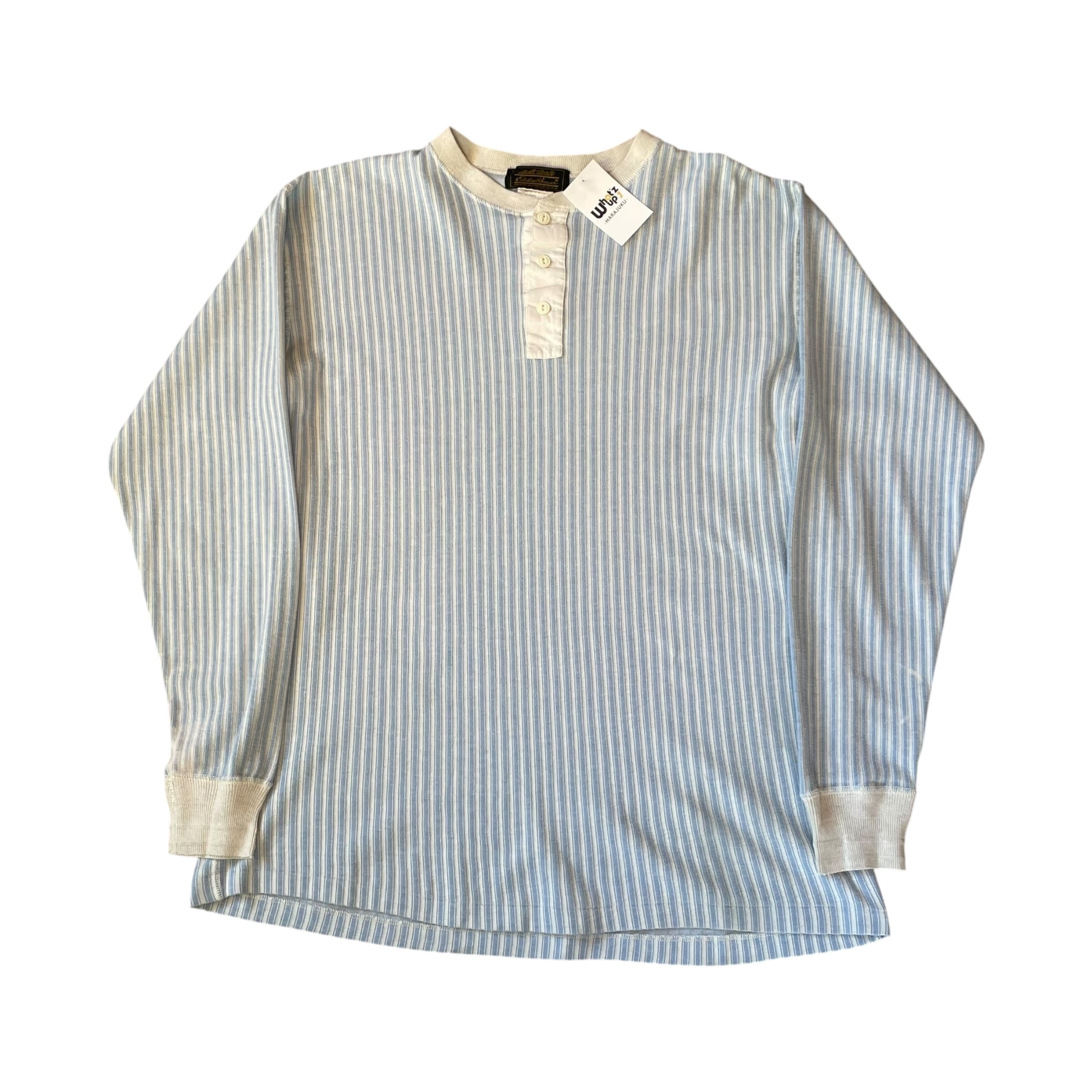 1990s Eddie Bauer Henlyneck Waffle Inner Shirt