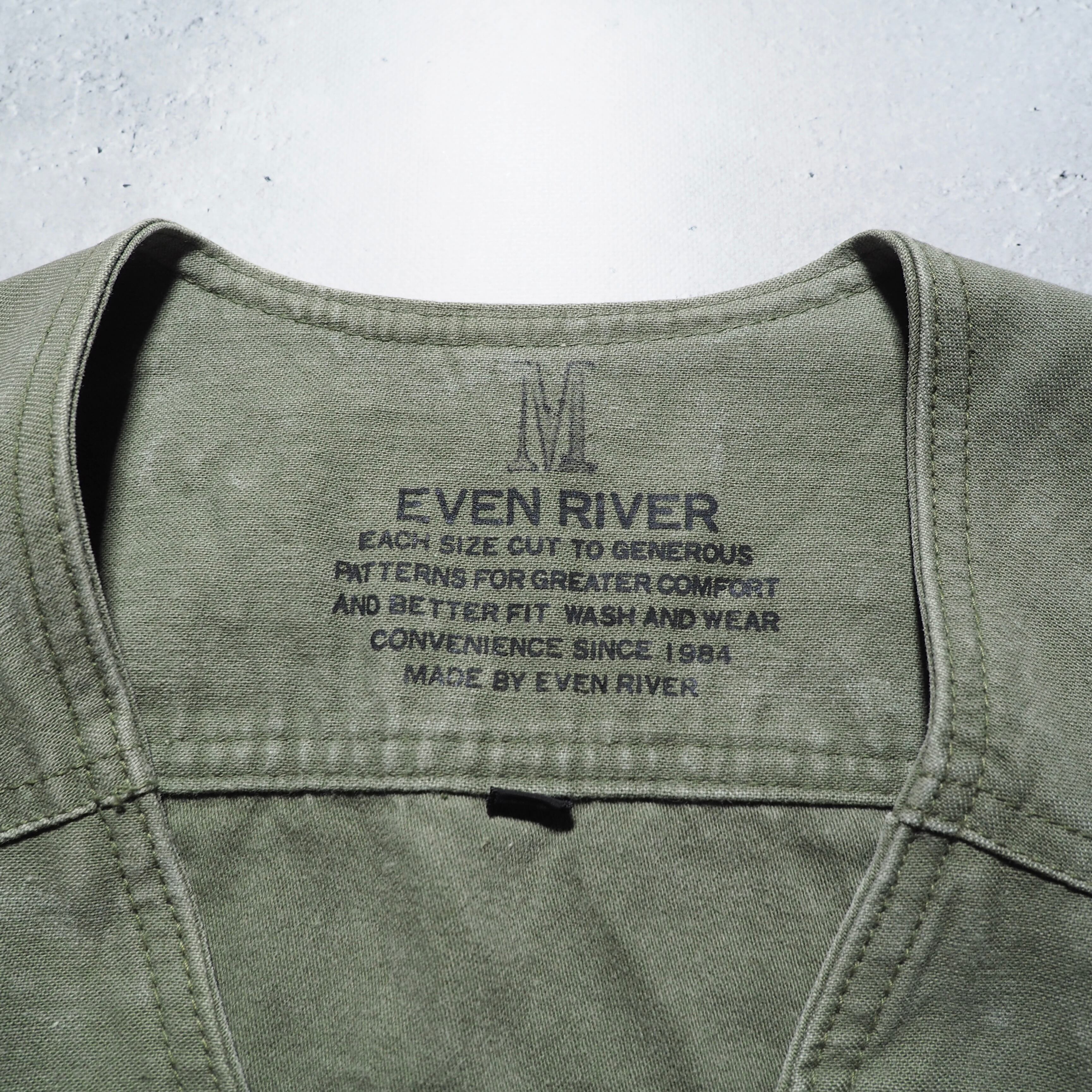 1990s Olive green color multi gimmick vintage vest