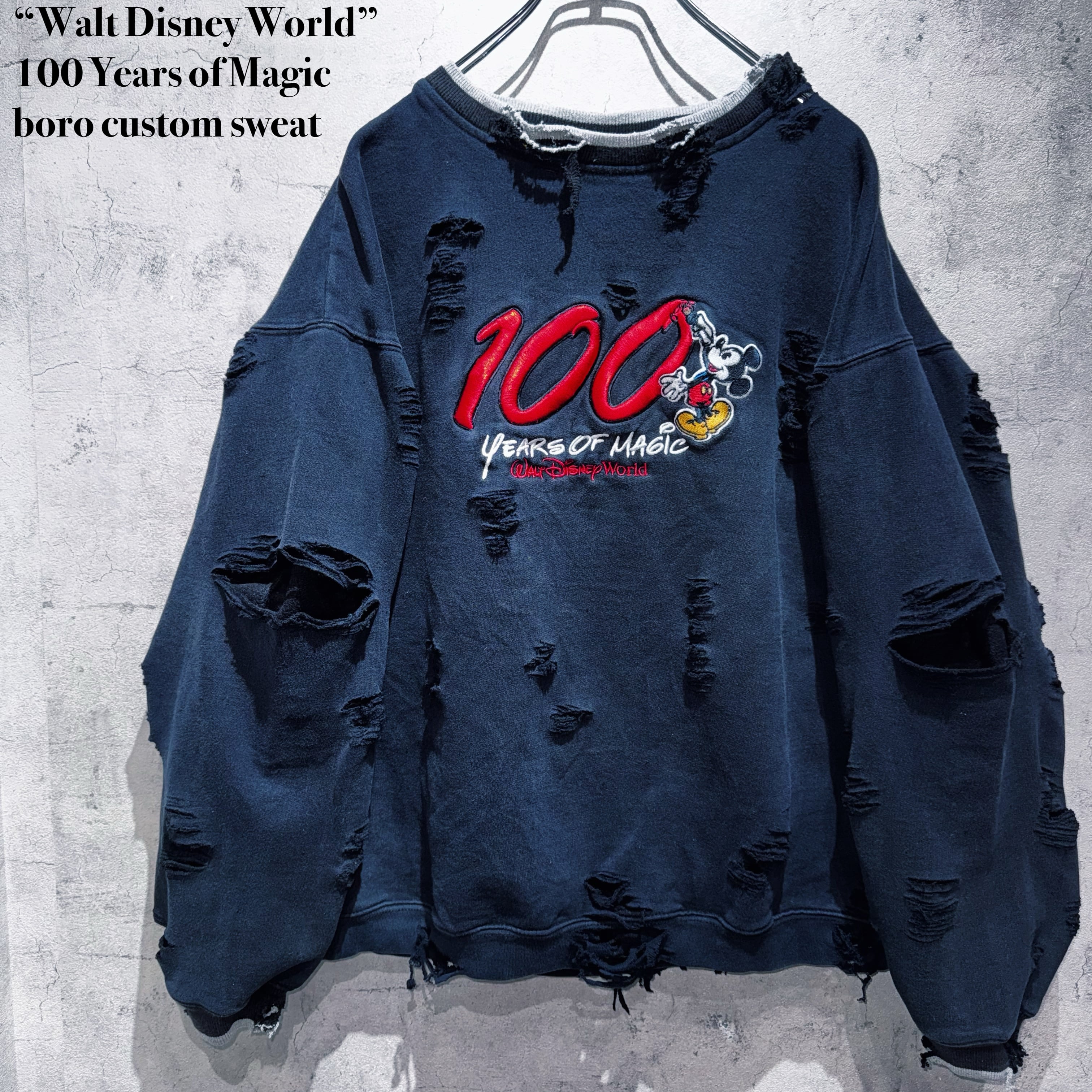 “Walt Disney World” 100 Years of Magic boro custom sweat