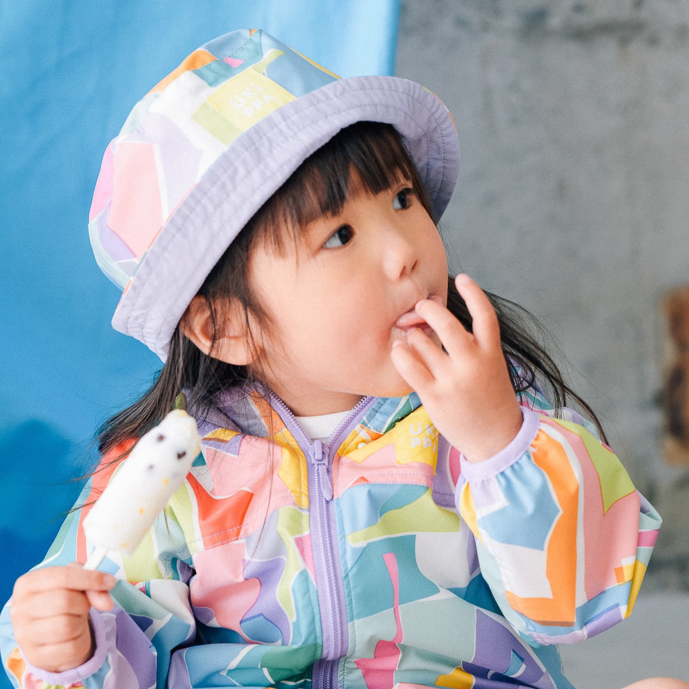 ハット：きりえあそび（カラフル） | UKIPPA ウキッパ 子供服・キッズ