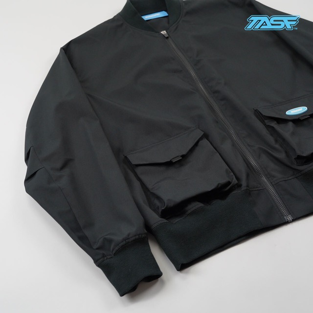 50%OFF!!　TASF  /   MA-1系 ブルゾン  /  Black