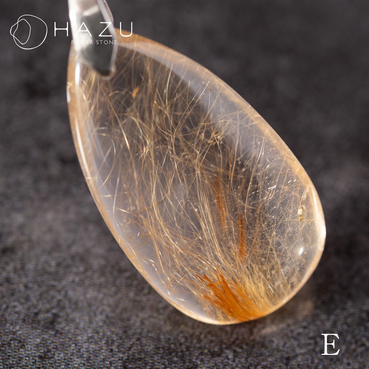 ゴールドルチル透明度抜群◇ゴールドルチルクォーツ◇ペンダントトップ