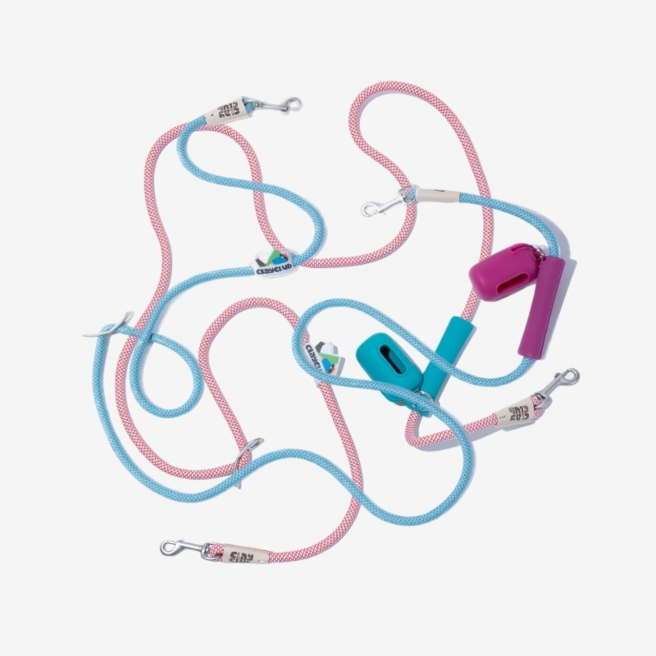【puppygallery公式】Clay Rope Lead   S-M