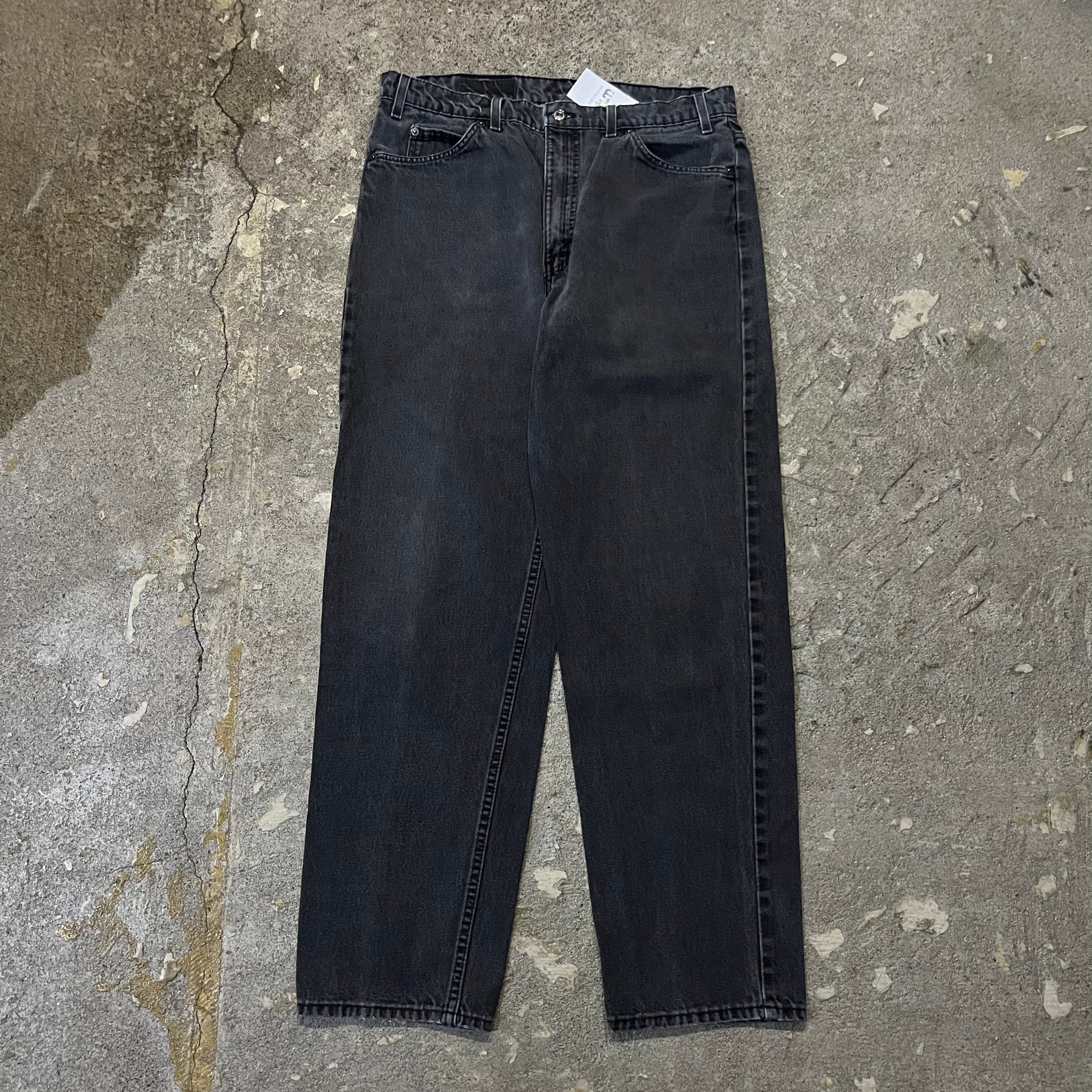 Made in USA!! 90s Levis 550 Black denim pants【仙台店】 | What