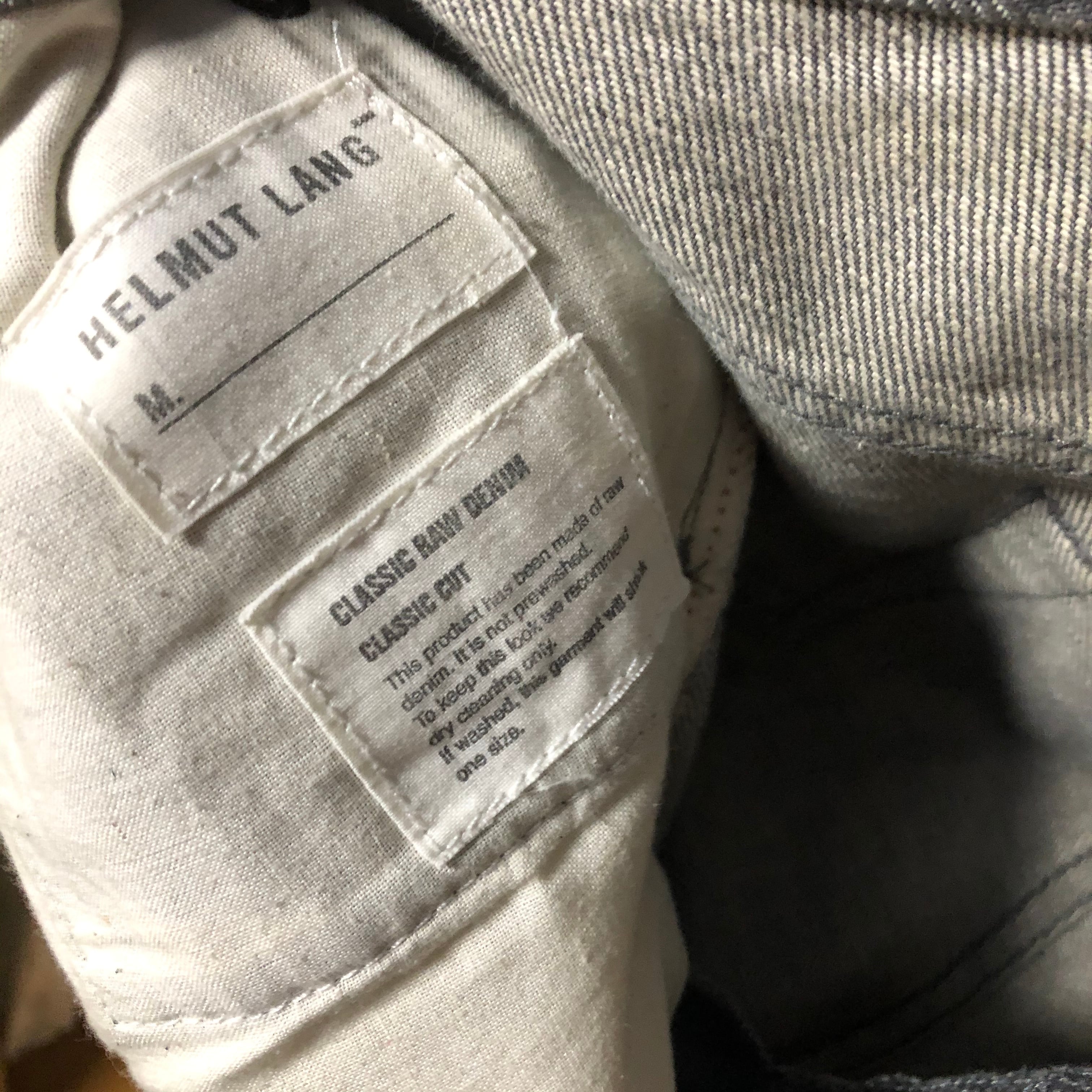 98 Archive HELMUT LANG straight denim pants / アーカイブ