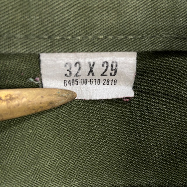 80s US.ARMY ベイカーパンツ　W32L29 ミリタリー　軍物　