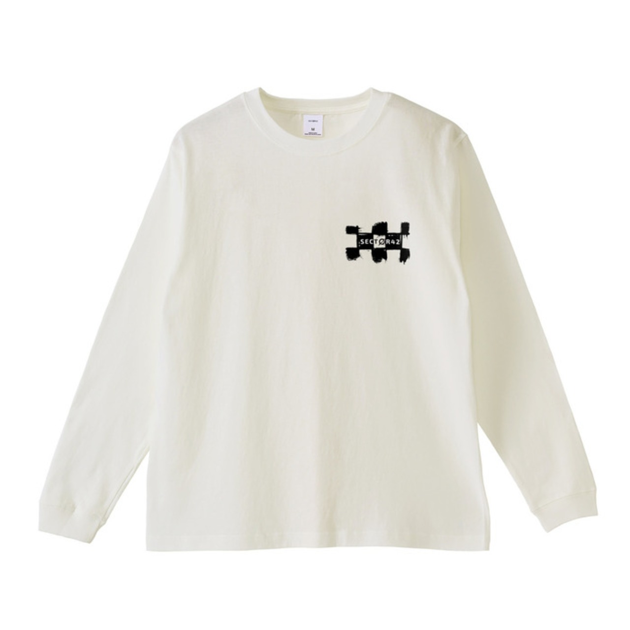 NOT OVER YET　Longsleeve T-shirt White　[T0010]