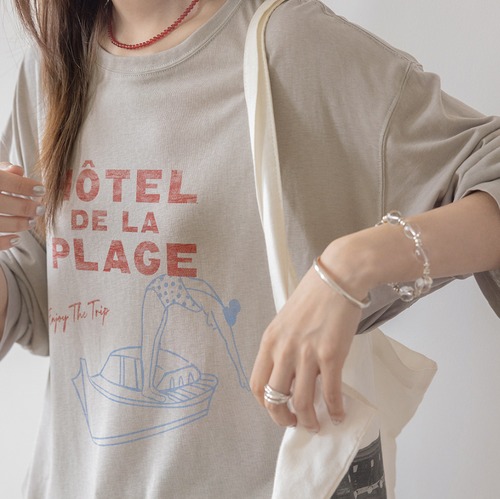 リヨセルブレンドスムースカットソー