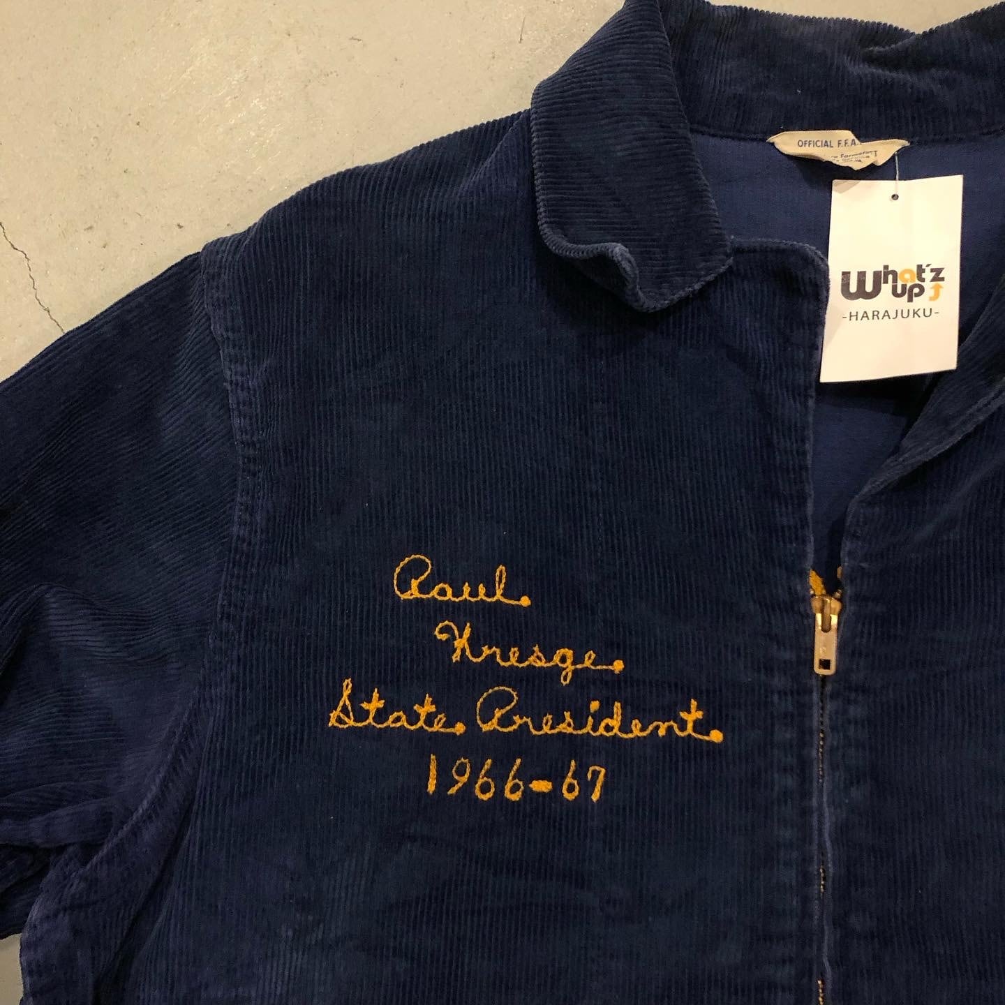 60s FFA farmers corduroy jacket【高円寺店】 | What'z up