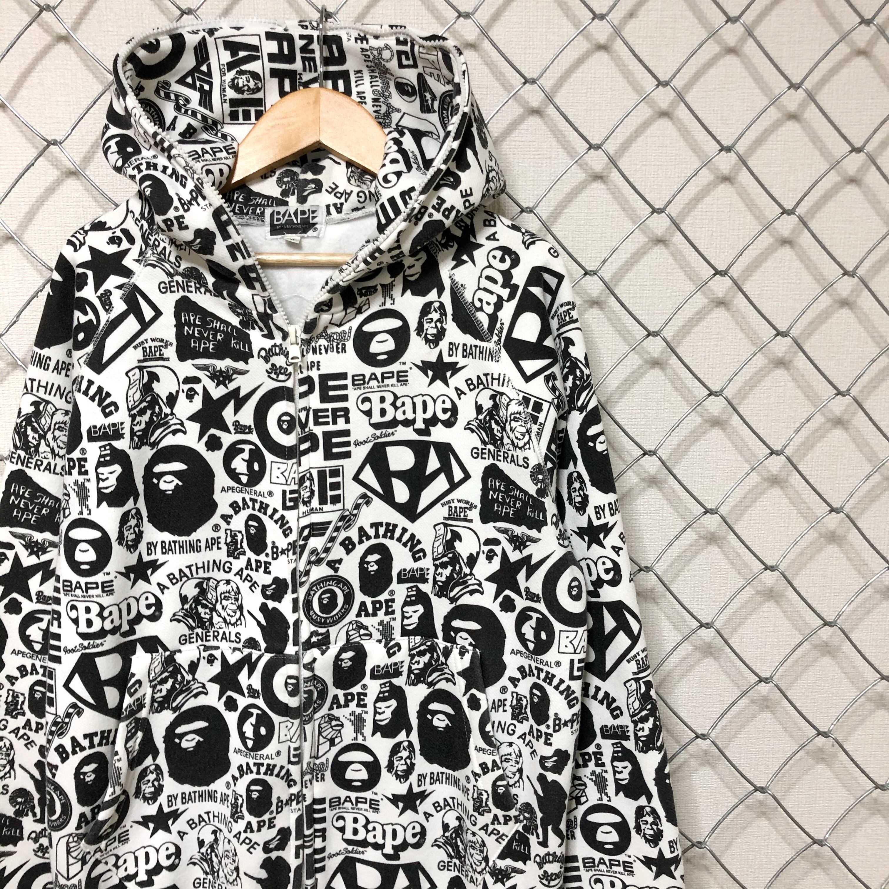 アベイシングエイプ bape パーカー a bathing ape