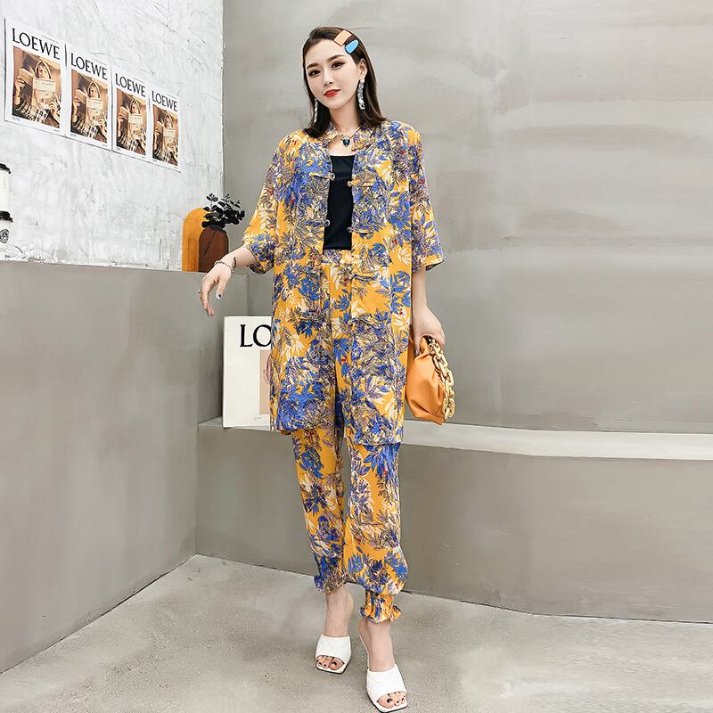 サマーカーディガンスタンダードボタンジャケット レトロ 大きめサイズ 夏物 ミックスインファッション56717677122