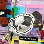 「B&W PUPPY」型抜き ポストカード