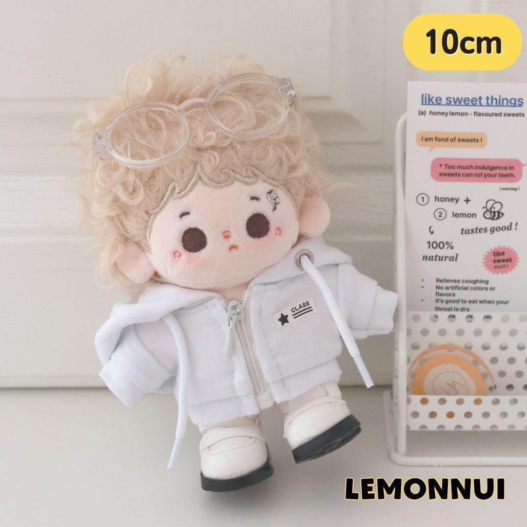 はちみつレモンページ　ぬい服　オーダー　10cm〜13cm レモンぬい服｜ぬいぐるみ洋服専門店