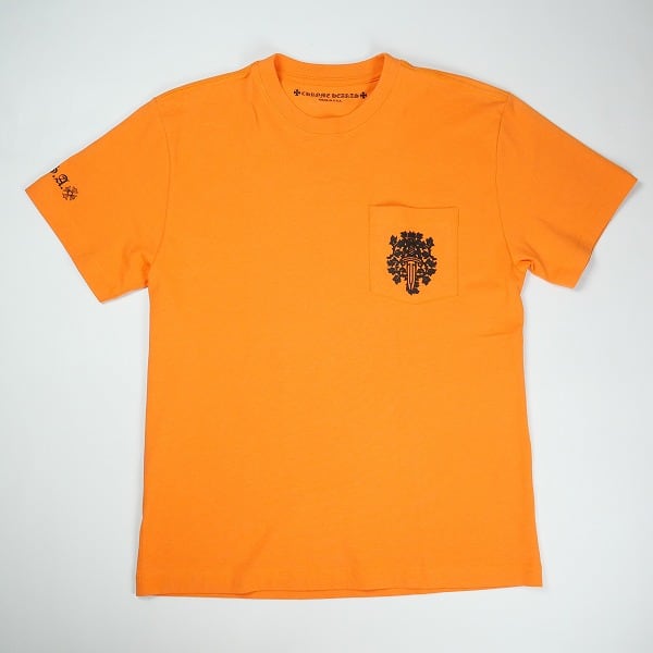 CHROME HEARTS オレンジ Tシャツ Size【M】 CHROME HEARTS クロム・ハーツ VINE DAGGER SS T-SHIRT