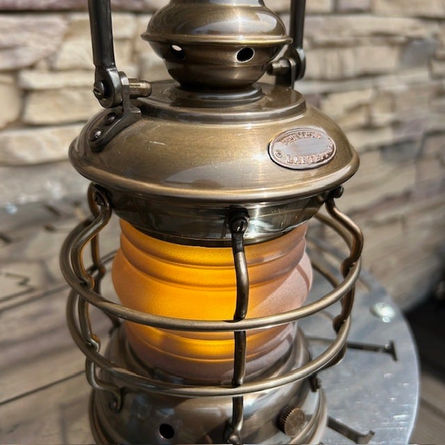 VERMONT LANTERNS ＜バーモントランタン＞ 】LED Antique Brass Mini