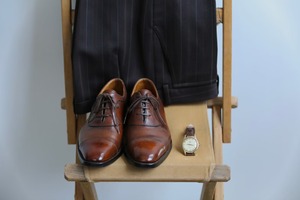 【Marilli】 幻の既成モデル『ART.MONTECATINI』 ストレートチップ Size: 39