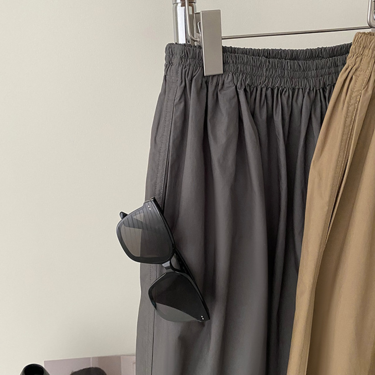 ギャザー フレアロングスカート 10050