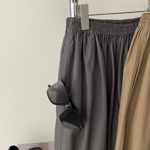 ギャザー フレアロングスカート 10050