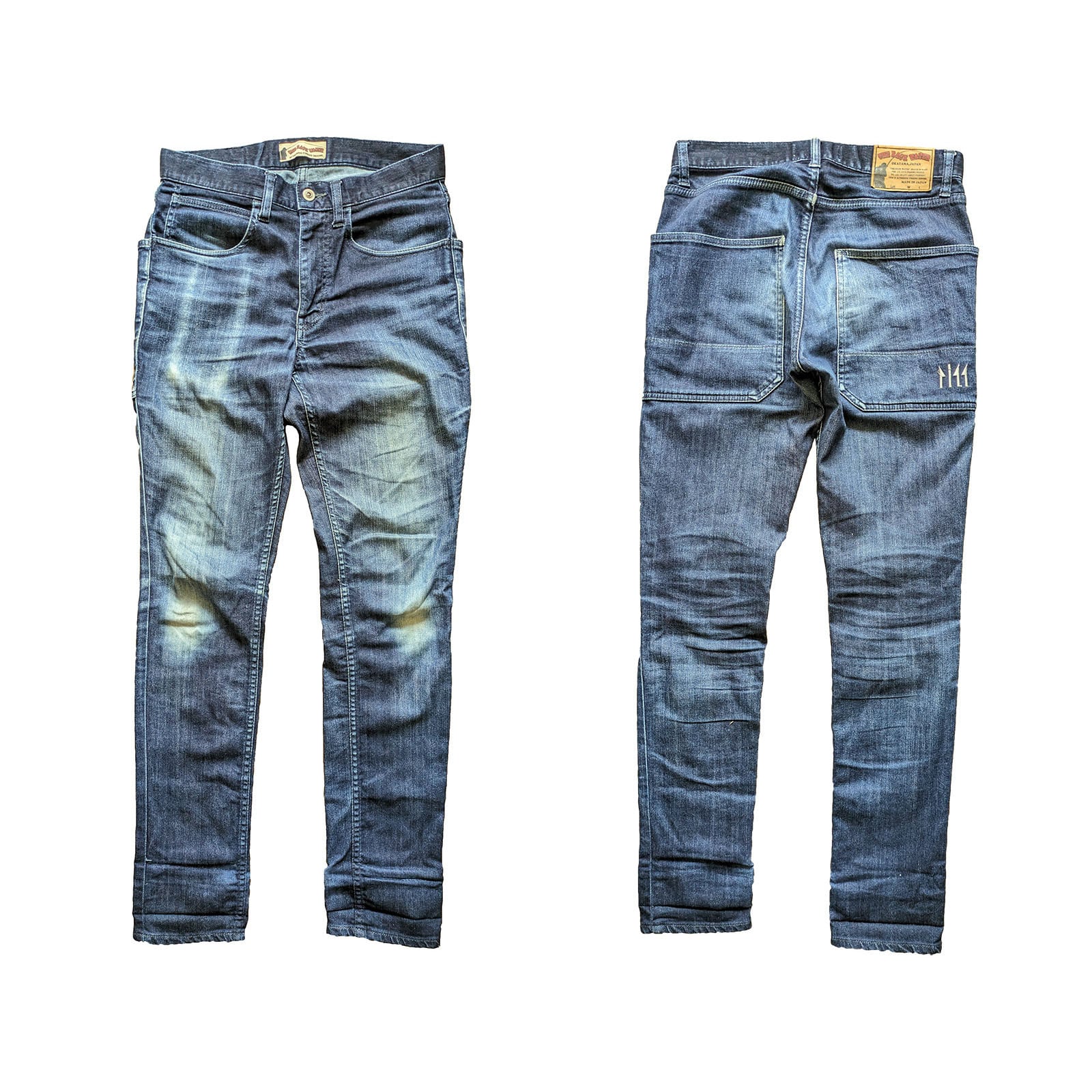 THE BACK WATER 日本製 フィッシングデニムパンツ　104VM スリムシルエット：ストレッチジーンズ BW-104VM | 【公式】THE BACK
