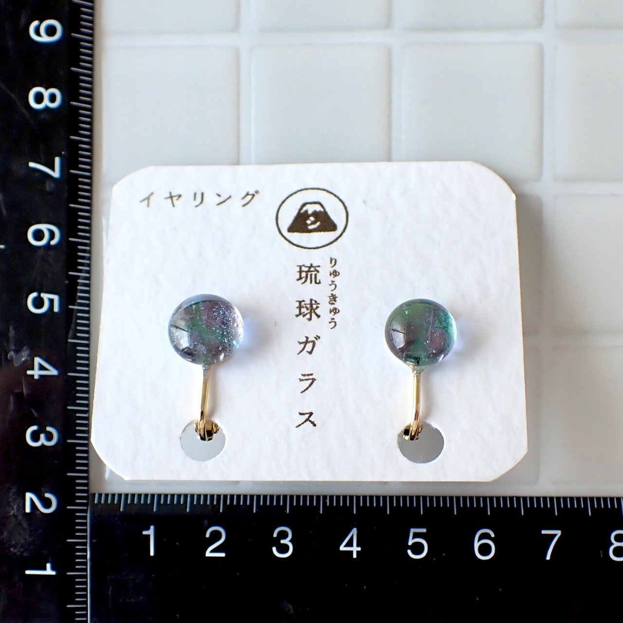 イヤリング / 琉球ガラス