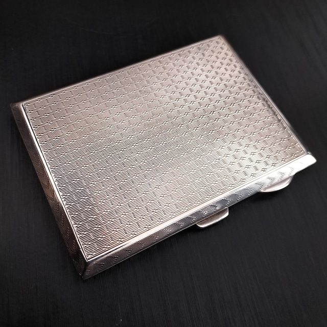 Sterling Silver 1928年 Cigarette Case