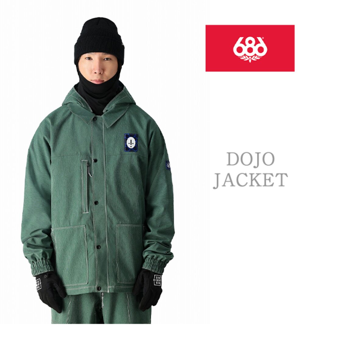 686 six eight six 24/25 Collection『 DOJO SHELL JACKET 