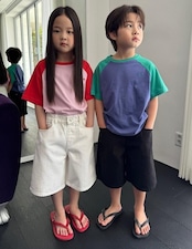 【取寄/韓国直送】OUR 26/SM プレイラグランTシャツ|夏服|韓国子供服