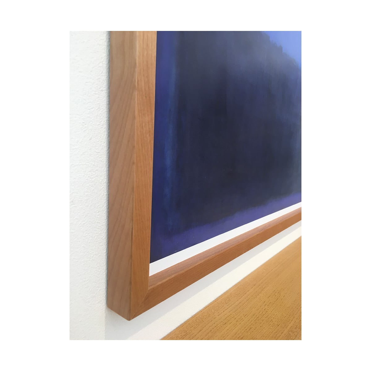 マーク・ロスコ 15 額縁付き] マーク・ロスコ「No. 61 (Rust and Blue), 1953」アート