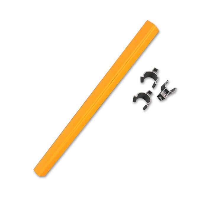 支柱ガード Type2 単管養生カバー 20本セット AR-0803 AR0803 クリップ60個付属 42.7 48.6φ 兼用型 ARAO アラオ