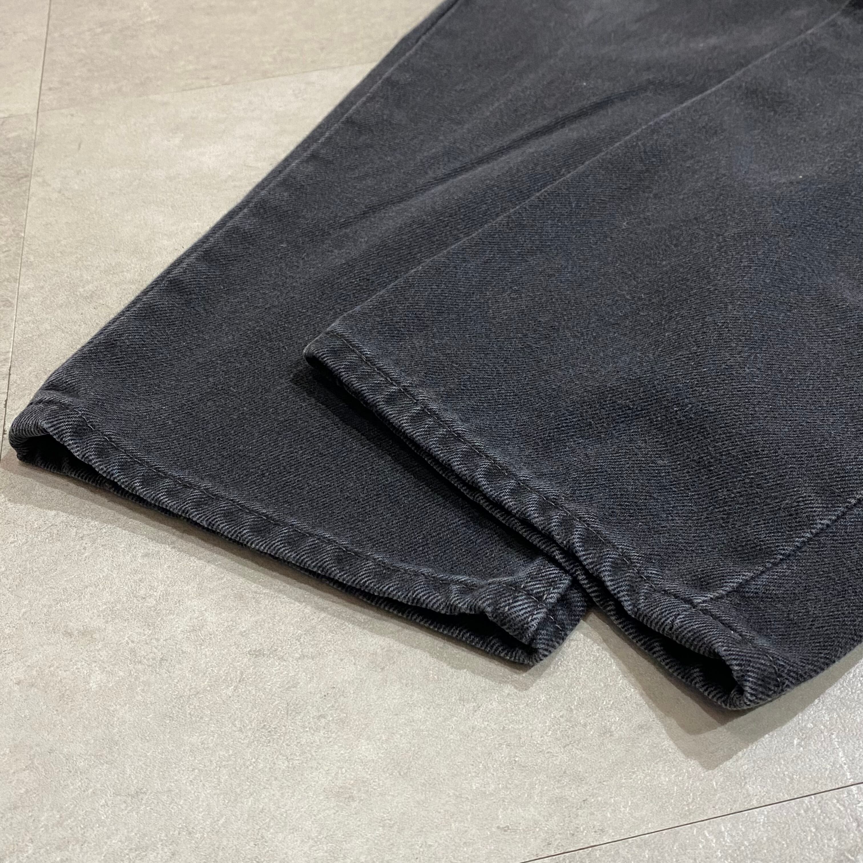 size : w36 L30【 Levi's 550 】リーバイス バギーデニムパンツ ブラックデニム 黒 古着 古着屋 高円寺 ビンテージ