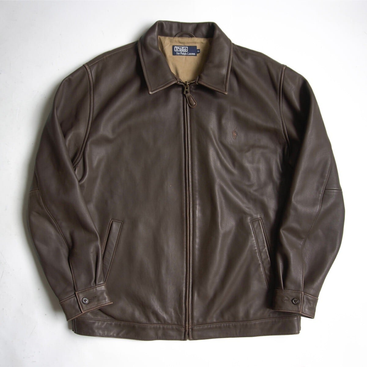90s/三ツ星タグ】RRL 【オンブレチェック レーヨン オープンカラー